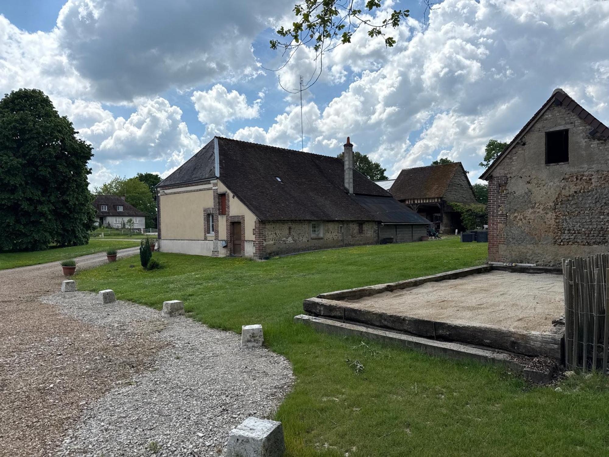 Gite A La Ferme De Sainte Radegonde Lanneray Eksteriør bilde